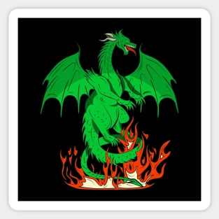 FIRE DRAGON Sticker